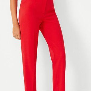 Ann Taylor, Red Slim Pant, Size 6 Petite